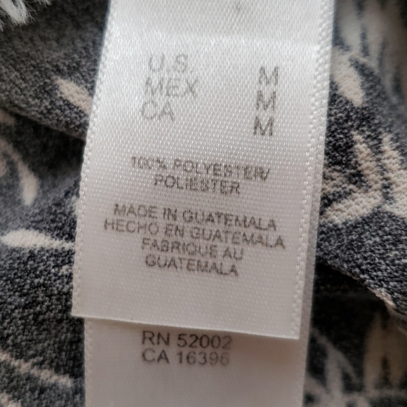 Liz Claiborne Black & White Top - Picture 9 of 10